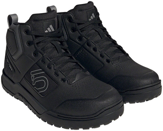 Five Ten Impact Pro Mid Flat Shoes - Men's Core Black/Gray Three/Gray Six 12