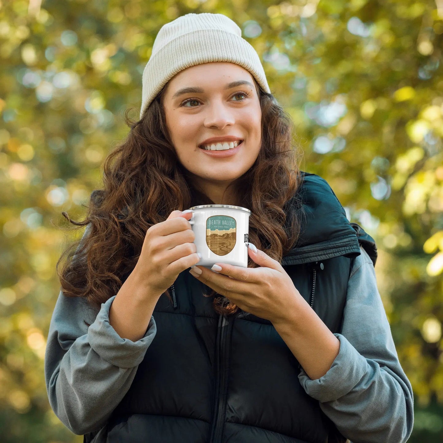 Death Valley National Park Durable Enamel Camp Mug