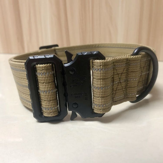 Tactical Dog Collar tactical yet stylish- Only the best for a Tactical Pup