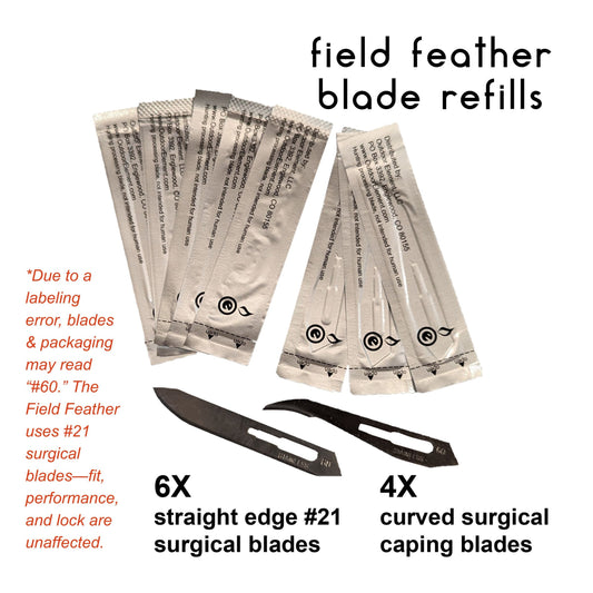 Hunting Surgical Blade Replacements 10pk