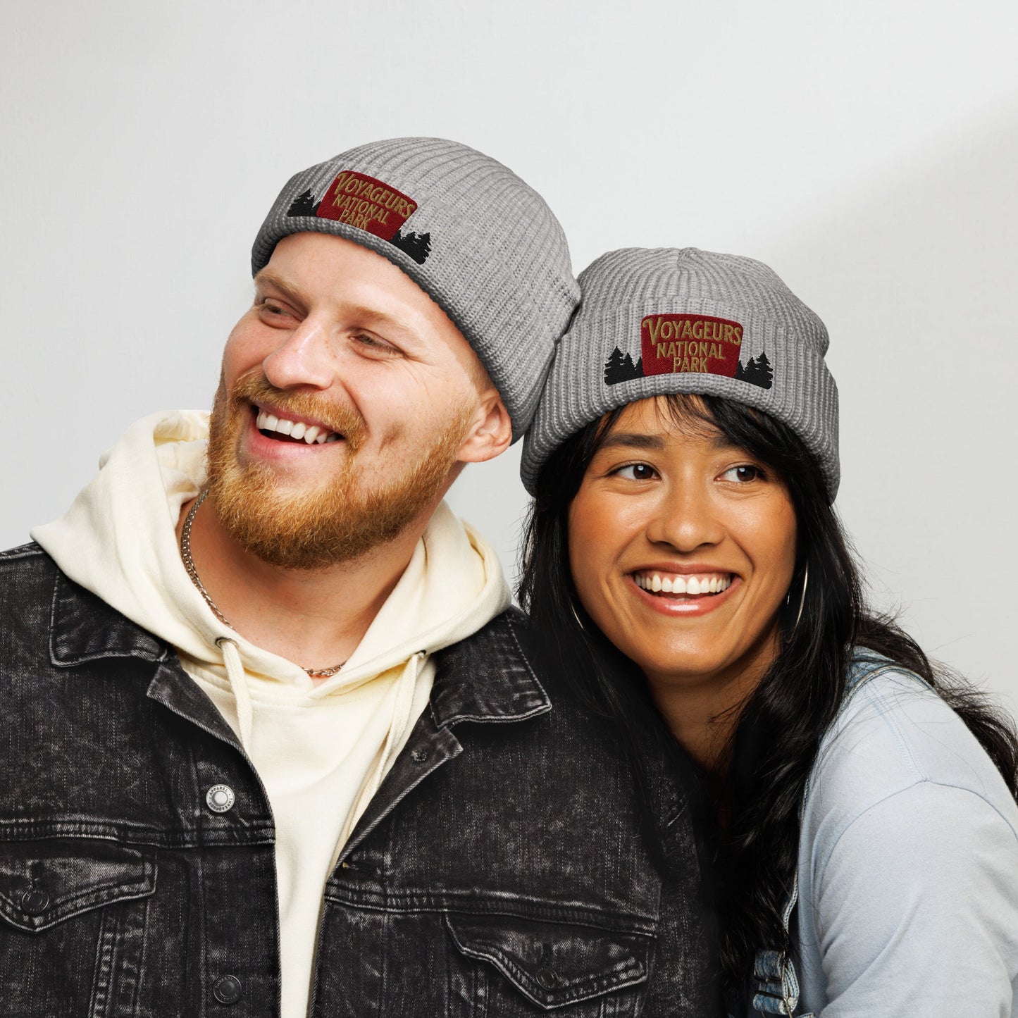 Voyageurs National Park Sign Embroidered Beanie