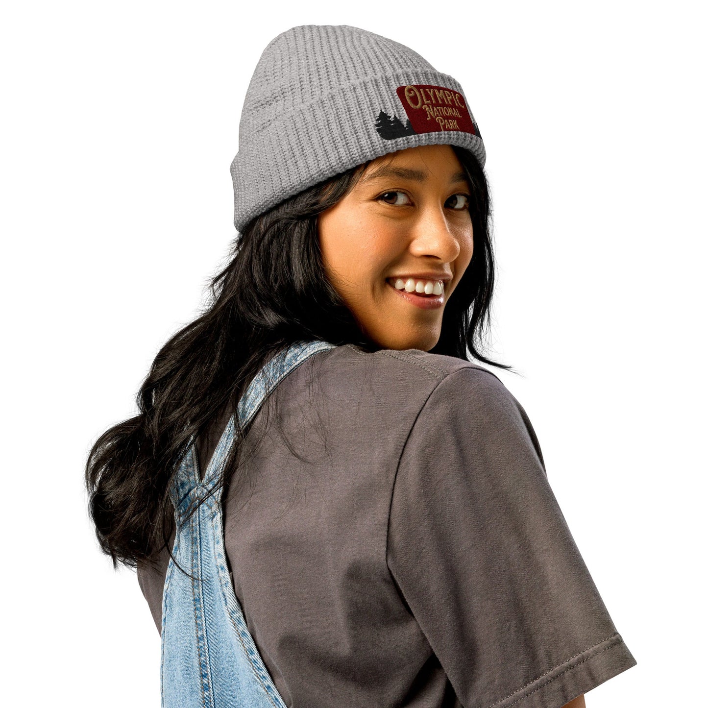 Olympic National Park Embroidered Beanie Winter Hat