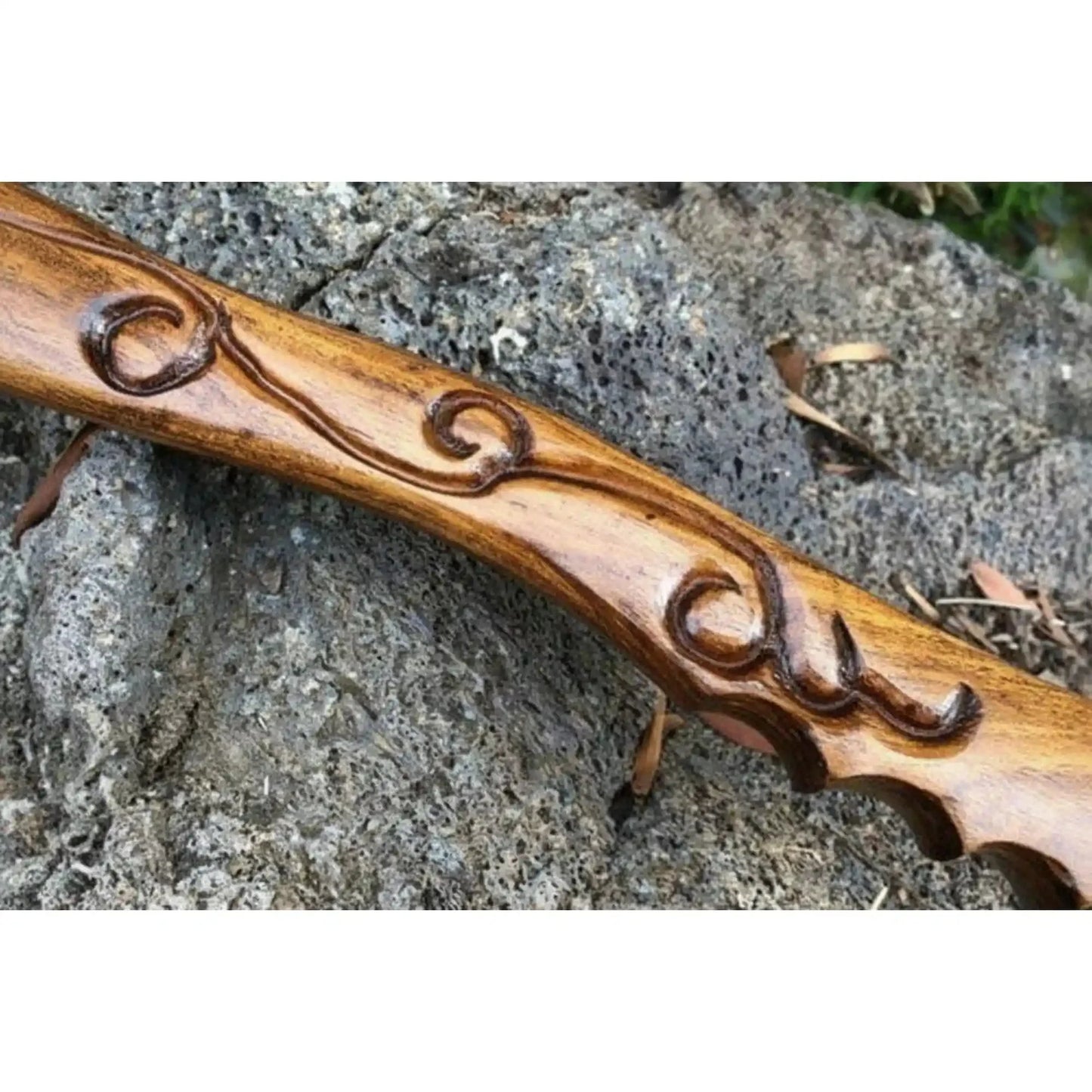 Handmade Damascus Steel Viking Bearded Axe – Pattern Welded Blade with Carved Hardwood Handle | JW SteelCrafts