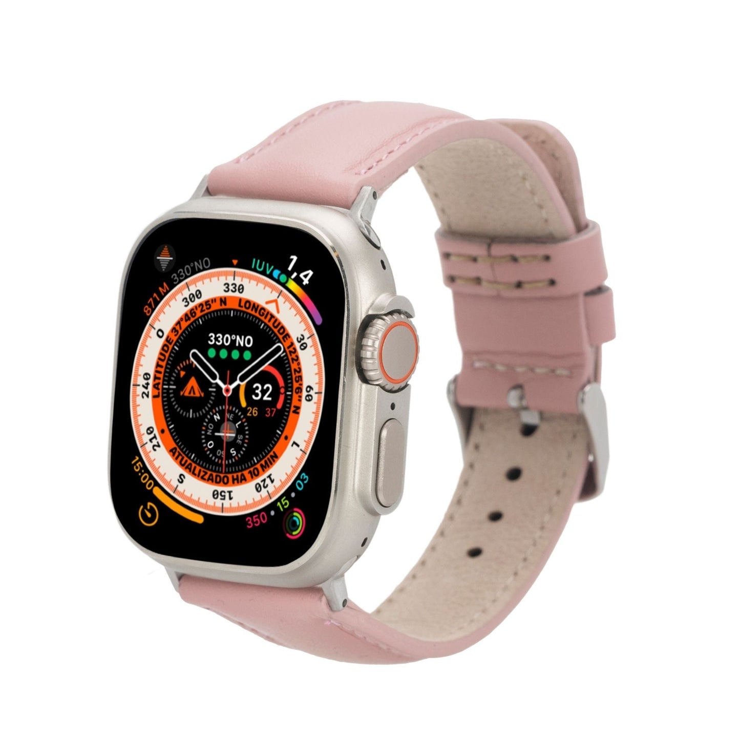 Moran Leather Bands for Apple Watch 9, Ultra 2 & SE