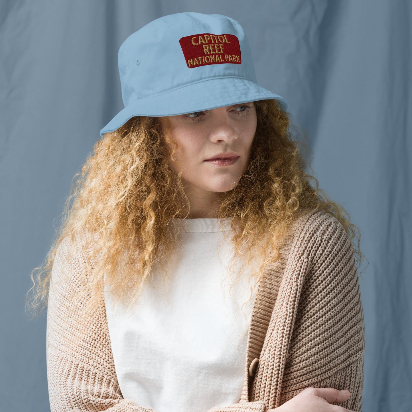 Capitol Reef National Park Embroidered Bucket Hat