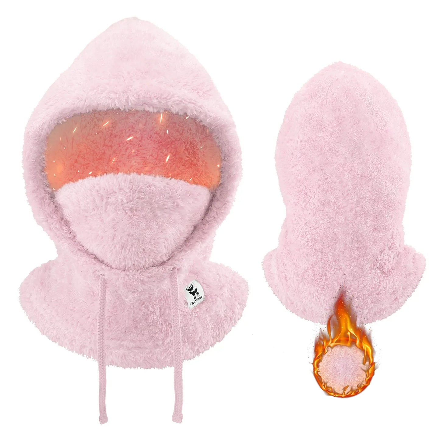 Ski Head Cover with Adjustable Ventilation and Detachable Liner for Winter Sports