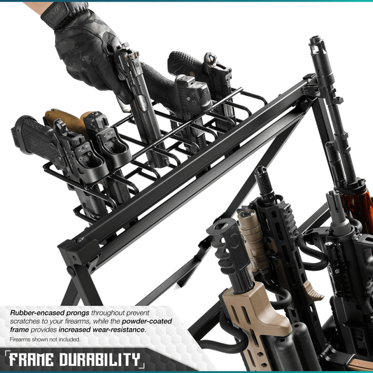 Pistol Rack Attachment for Shorty Rack of 9