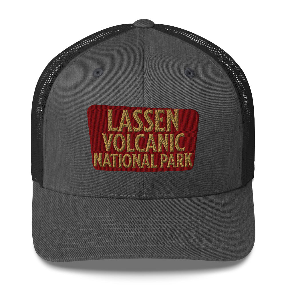 Lassen Volcanic National Park Embroidered Trucker Hat