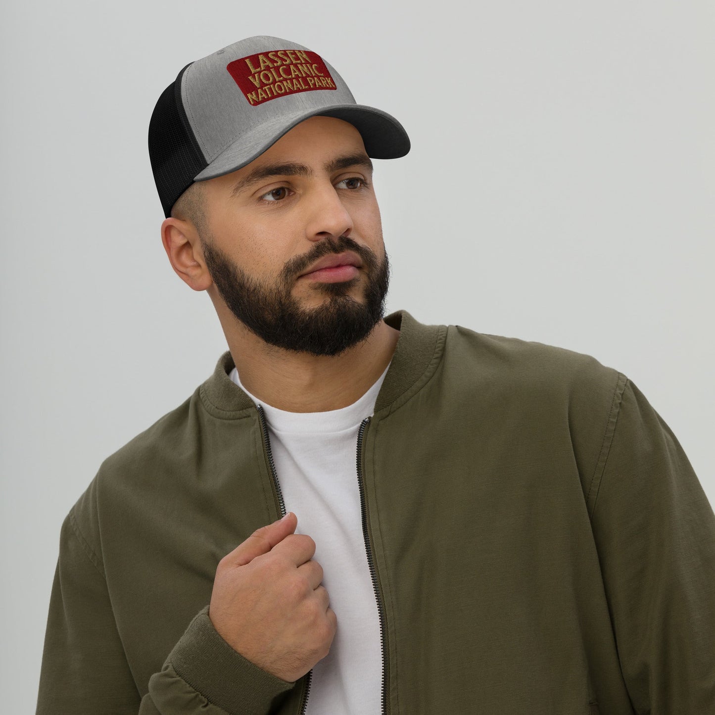Lassen Volcanic National Park Embroidered Trucker Hat