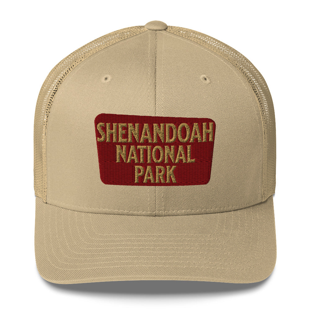 Shenandoah National Park Embroidered Trucker Hat