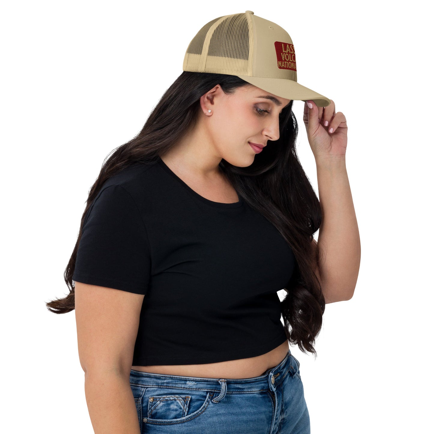 Lassen Volcanic National Park Embroidered Trucker Hat